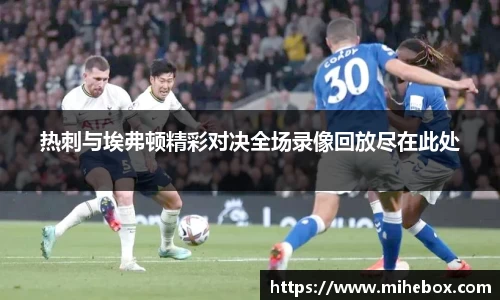 热刺与埃弗顿精彩对决全场录像回放尽在此处